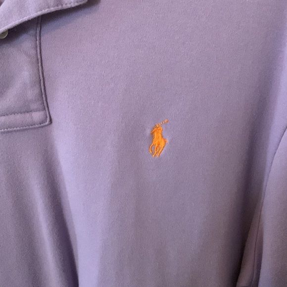 Large light purple Ralph Lauren polo. - Picture 3 of 5